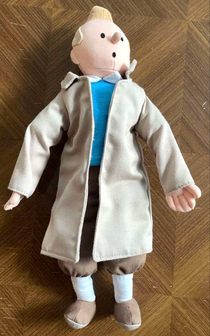 【新品未開封】TINTIN タンタンの冒険 タンタンのぬいぐるみ(箱入り)