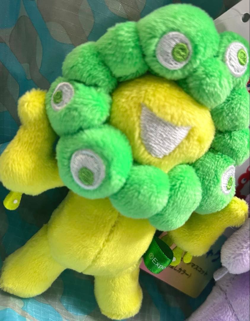 【人気色　２点セット　新品・タグ付き】 推しカラー ミャクミャク　紫　緑