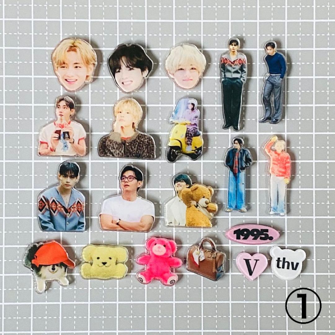 ★専用★ BTS テテ テヒョン V ヨンタン シャカシャカ キーリング パーツ