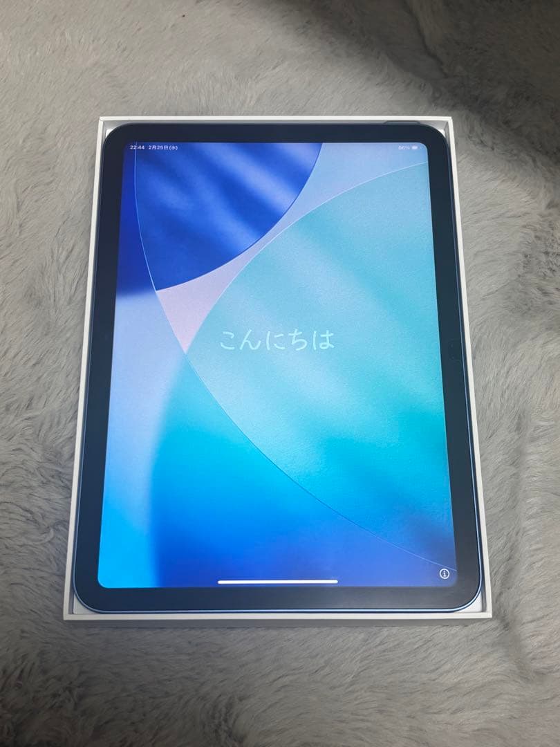 【美品】iPad 第10世代 ブルー 64GB 限定保証付き フルセット
