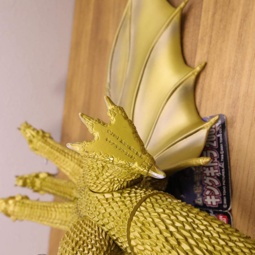 美品 キングギドラ 2002 ムービーモンスターシリーズ ソフビ タグ付