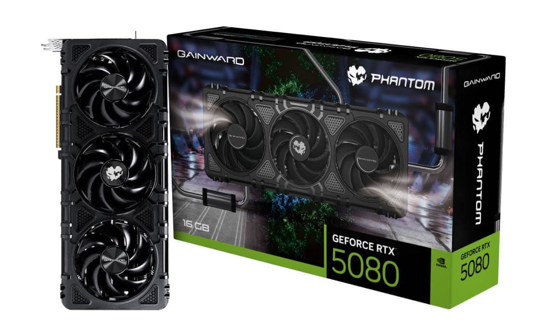 新品未使用 GeForce RTX 5080 PHANTOM 16GB
