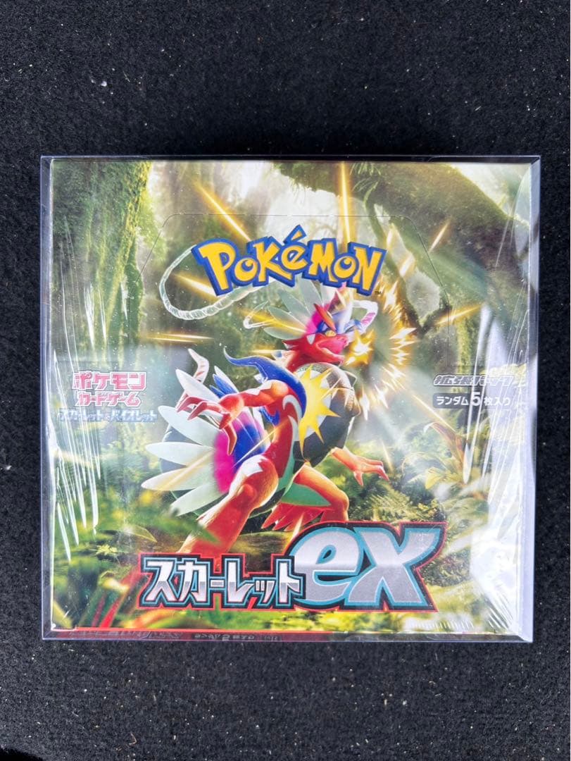 ポケモンカードゲーム スカーレットex box シュリンク付き
