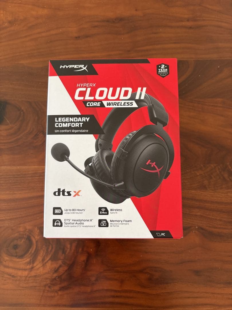 HyperX Cloud Ⅱ ワイヤレスゲーミングヘッドセット 新品未開封