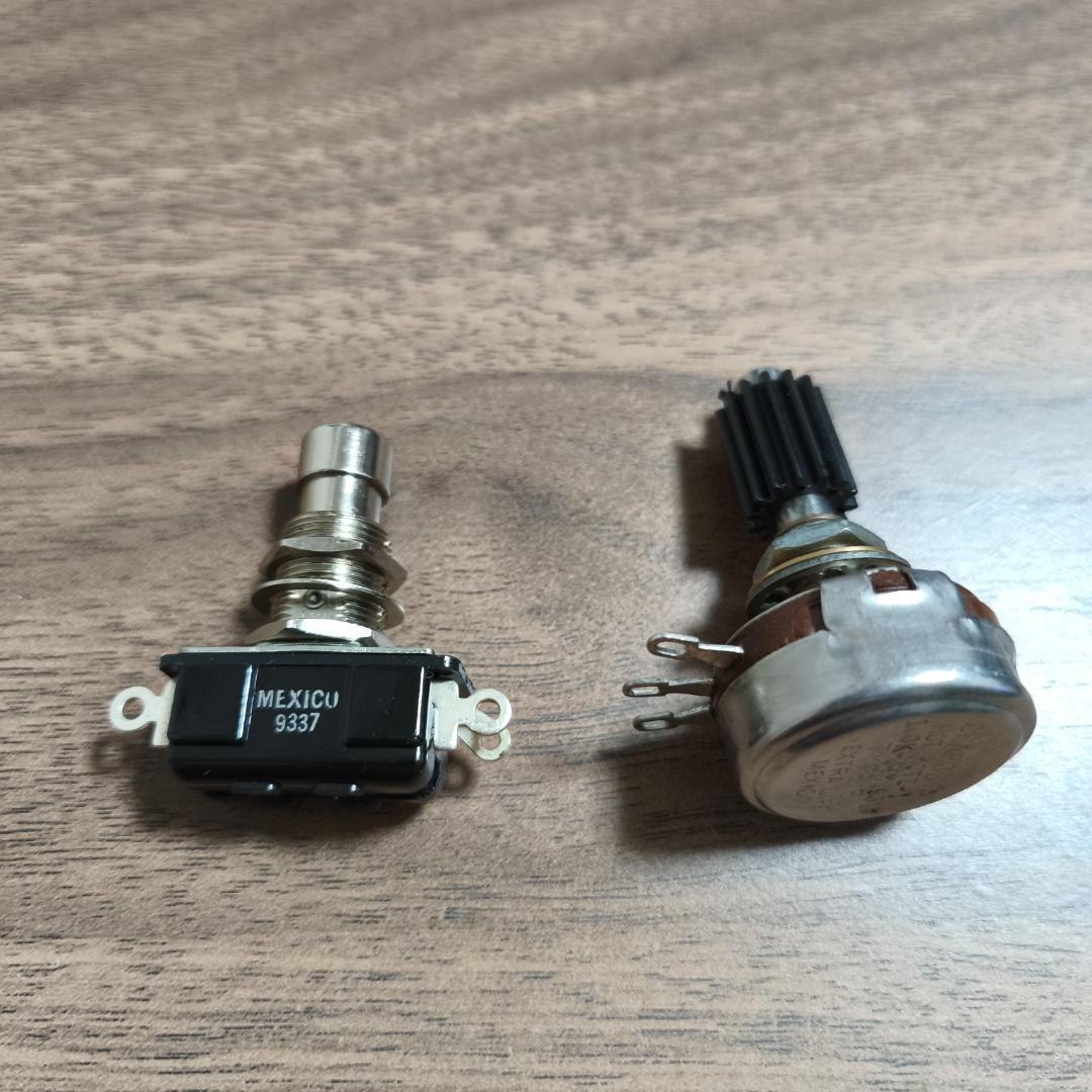 ワウペダル VOX JEN 交換用 スイッチ ポット 長期保管品 未使用