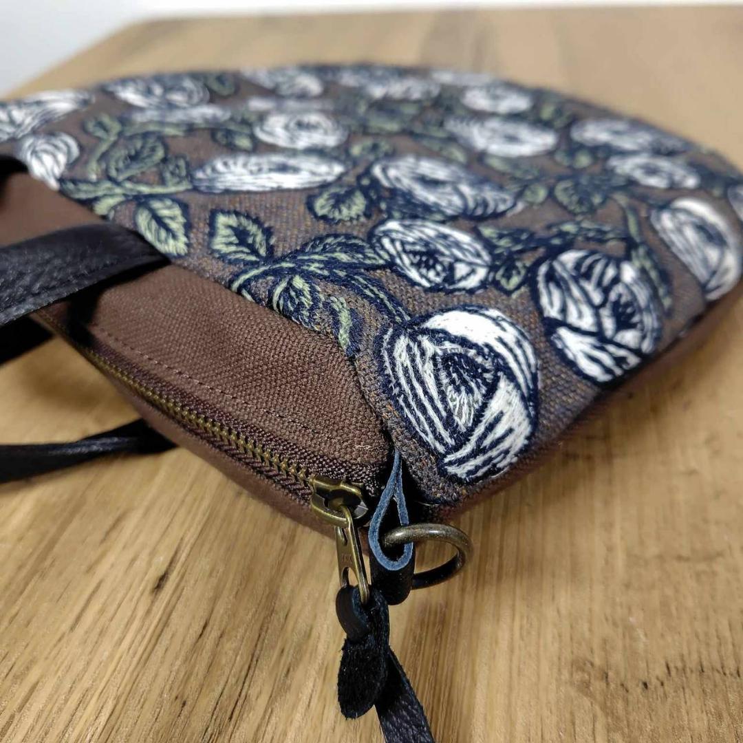 【専用】ミナペルホネン/rosyロージィーブラウン/ロングミニラウンドショルダ