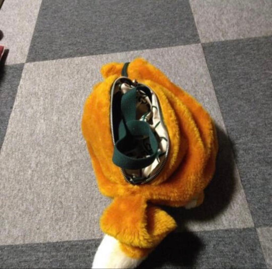 日清どん兵衛　どんぎつね　ぬいぐるみ　ボストンバック