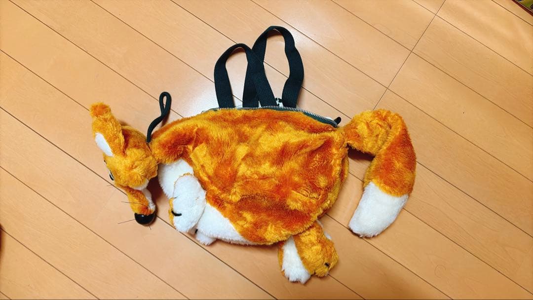 日清どん兵衛　どんぎつね　ぬいぐるみ　ボストンバック