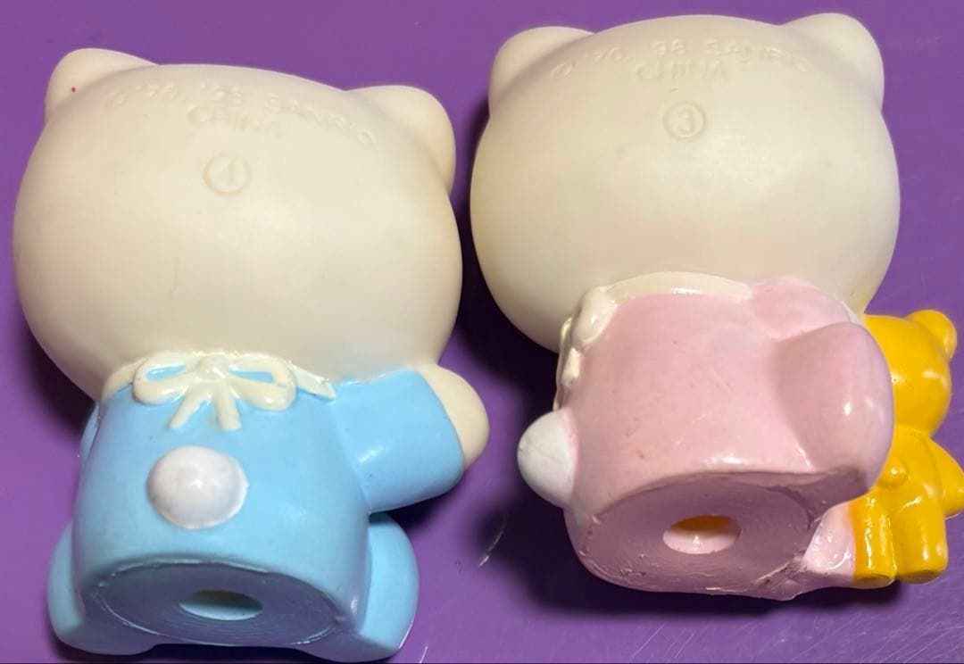 サンリオ　ハローキティ　キティ　マスコット　置き物　1998年　レトロ　当時物