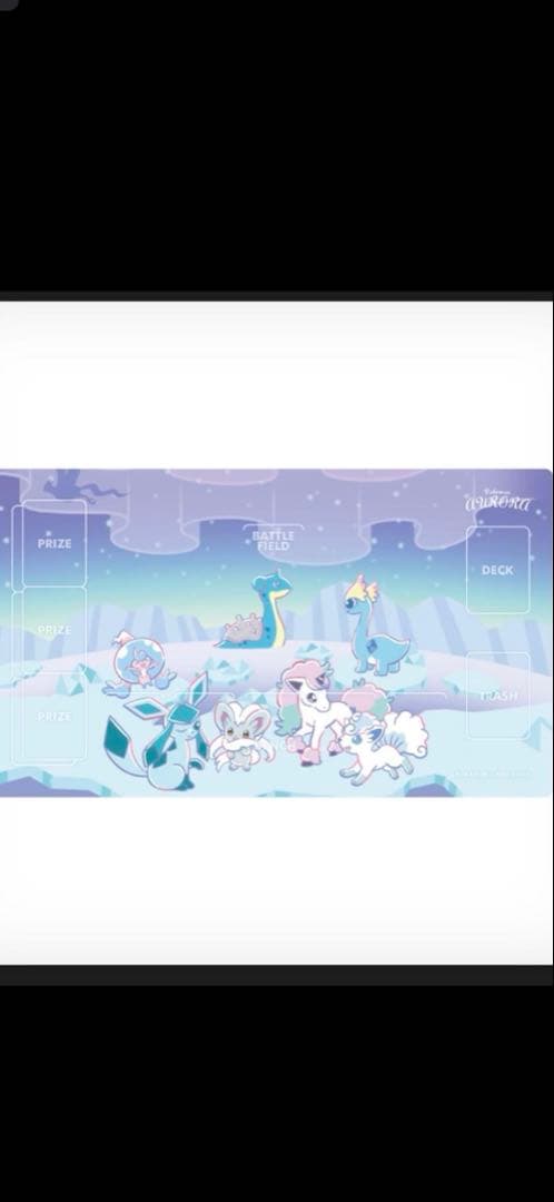 【海外限定】ポケモン Pokémon AURORA プレイマット　ポケカ