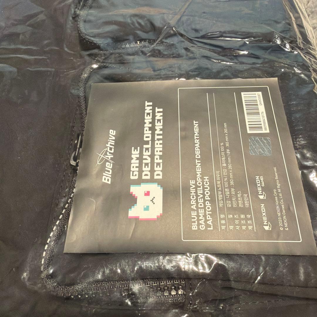 ブルーアーカイブ ブルアカ 韓国公式 ゲーム開発部 ノートパソコン ケース