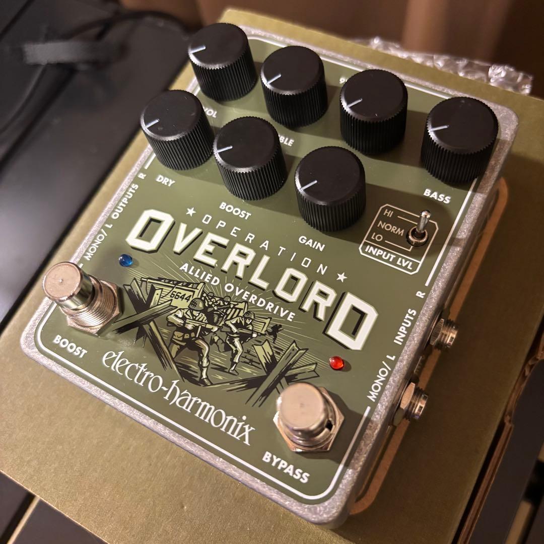 electro-harmonix Operation Overlord 歪み