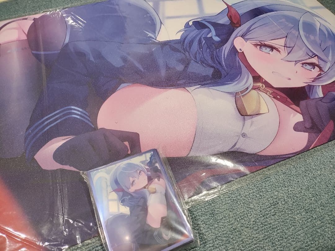 甘雨アコ スリーブ プレマ プレイマット ブルアカ エアトス