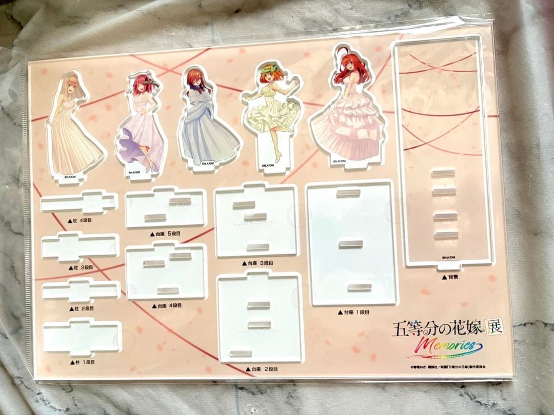 五等分の花嫁　アクリルジオラマ