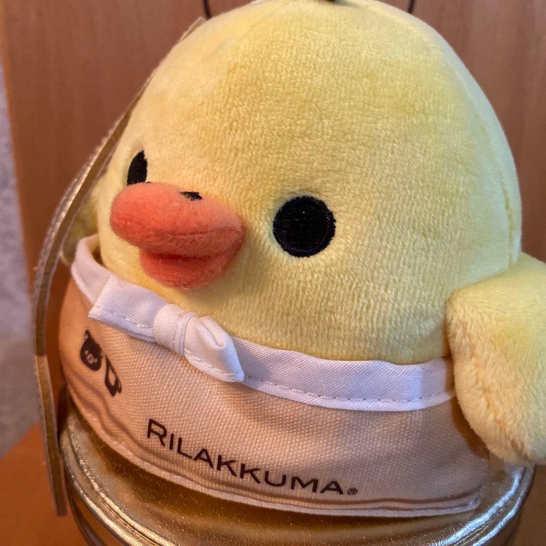 リラックマ　キャラバン限定☆キイロイトリぬいぐるみキャニスター　激レア