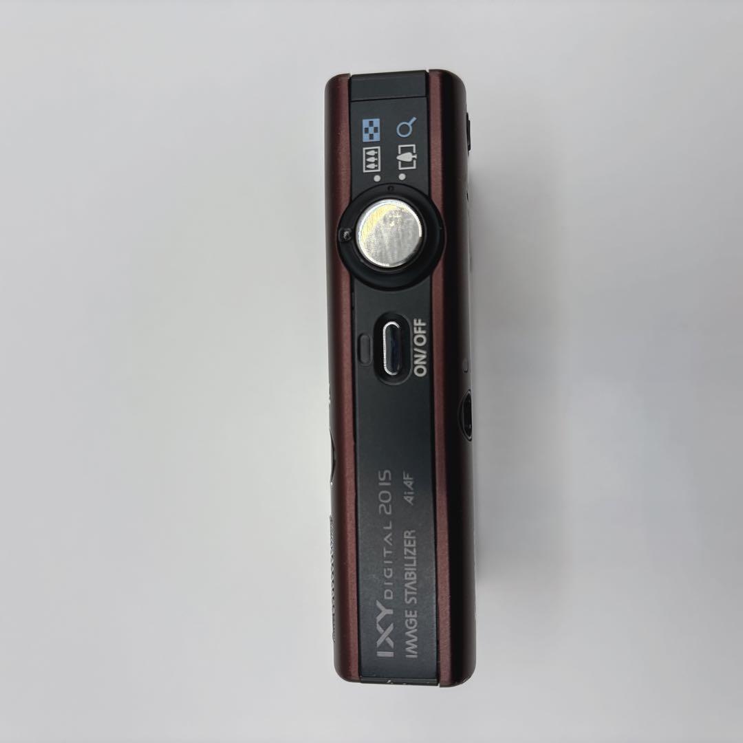 【外観美品】Canon IXY DIGITAL 20 IS ブラウン 付属品完備