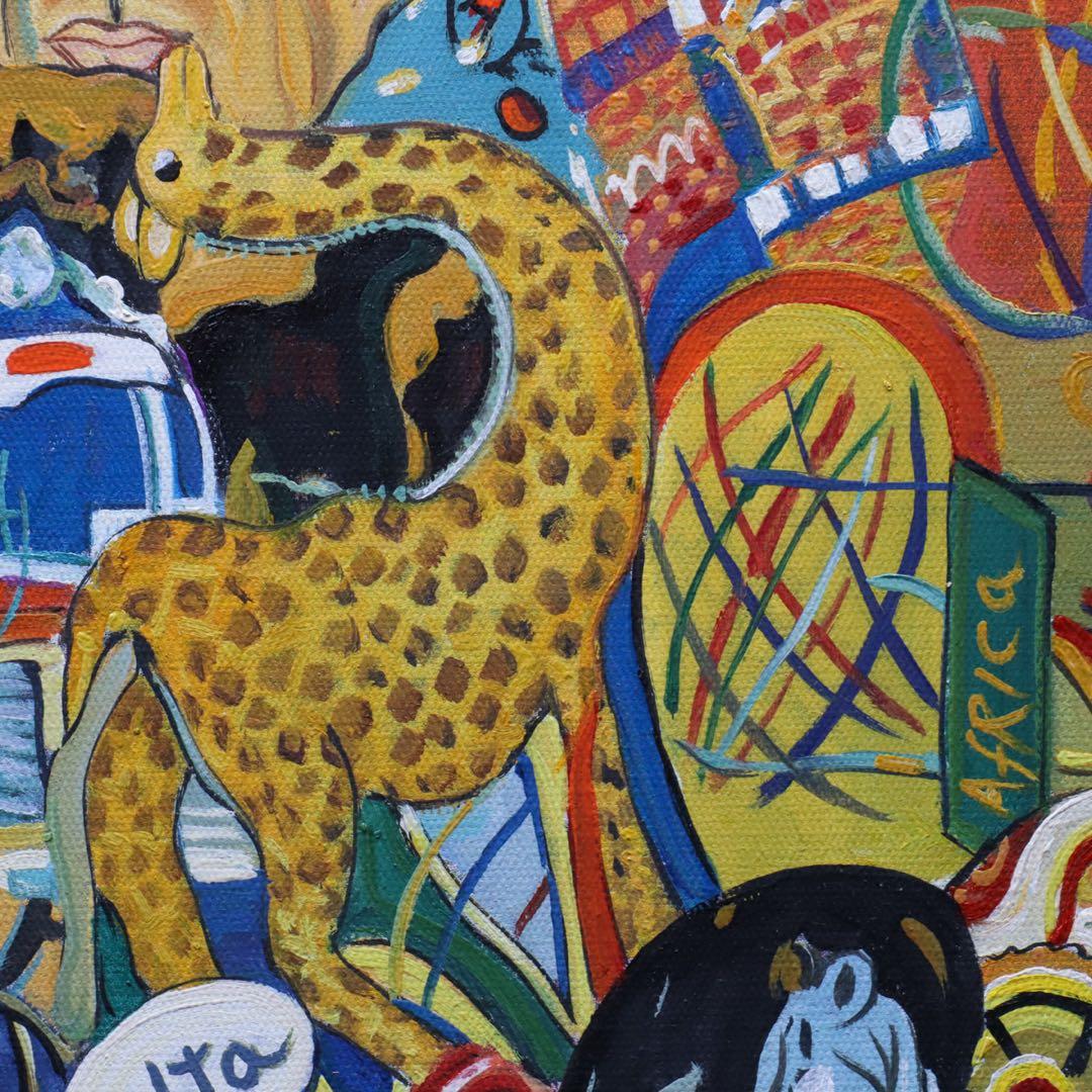 ジミー大西 油彩画 10号