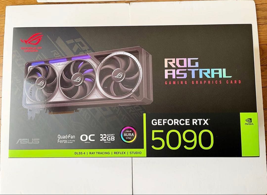 グラフィックボード・グラボ・ビデオカード ASUS ROG Astral GeForce RTX 5090