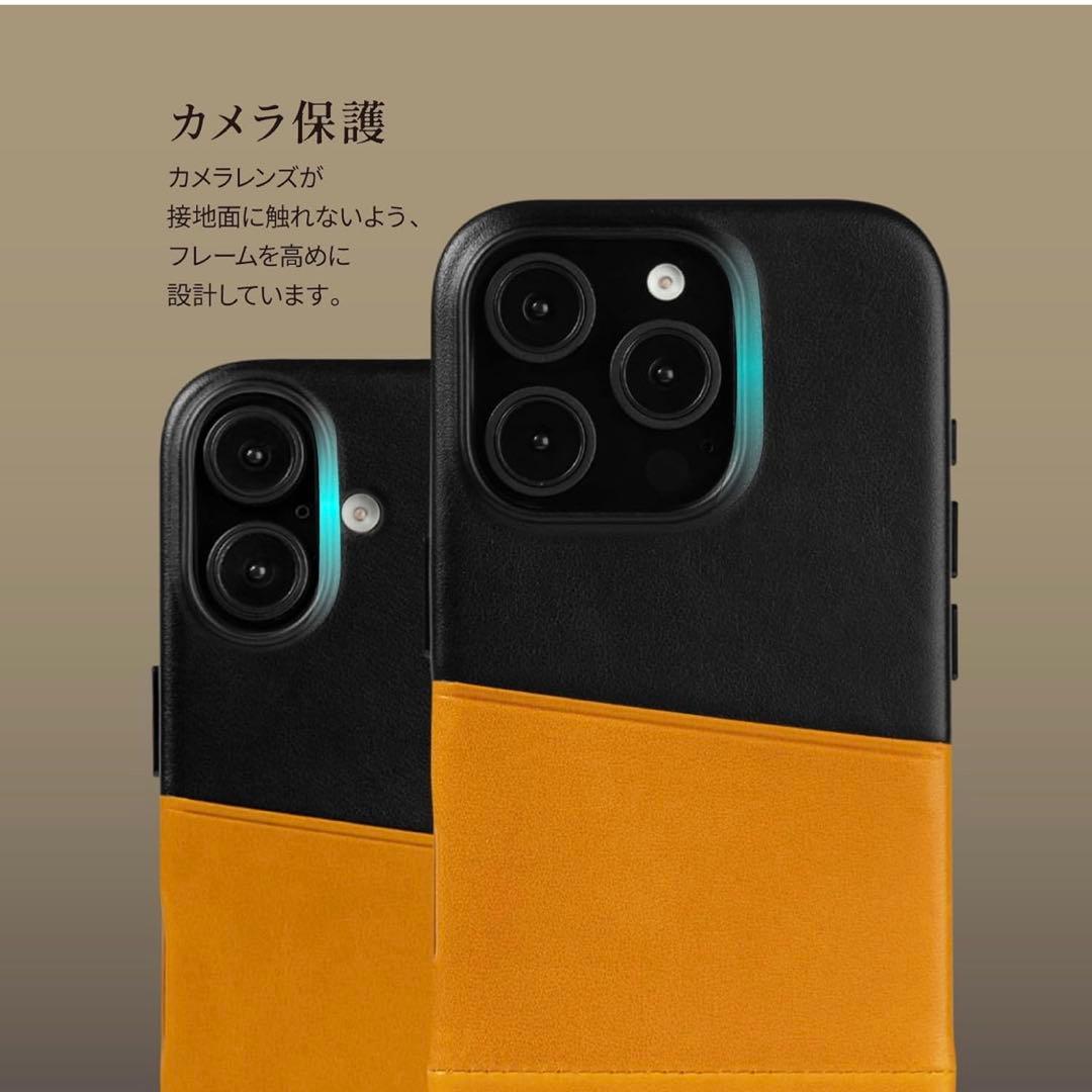 iPhoneアクセサリー iPhone16ProMax Metro Leather Wallet Case