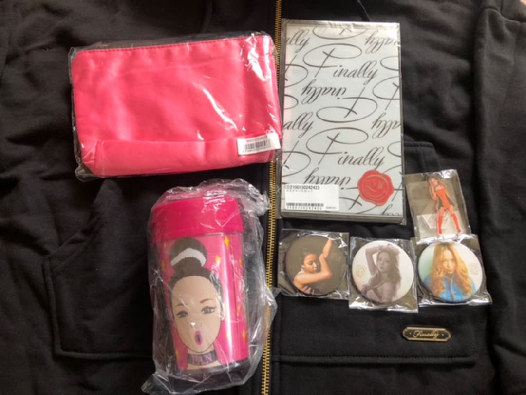 安室奈美恵　Finallyのグッズおまとめ