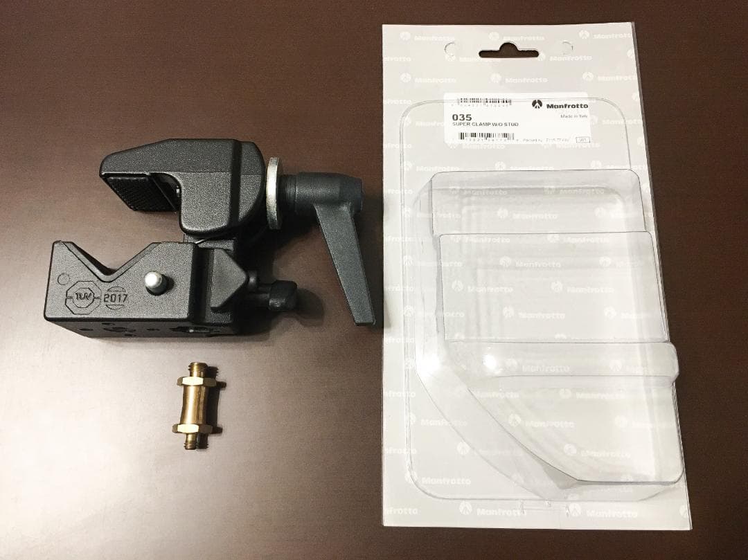 その他 Manfrotto SUPER CLAMP+AdaptersAttachment