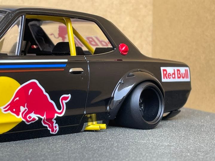 1/24 ハコスカ　レッドブル仕様　確認用