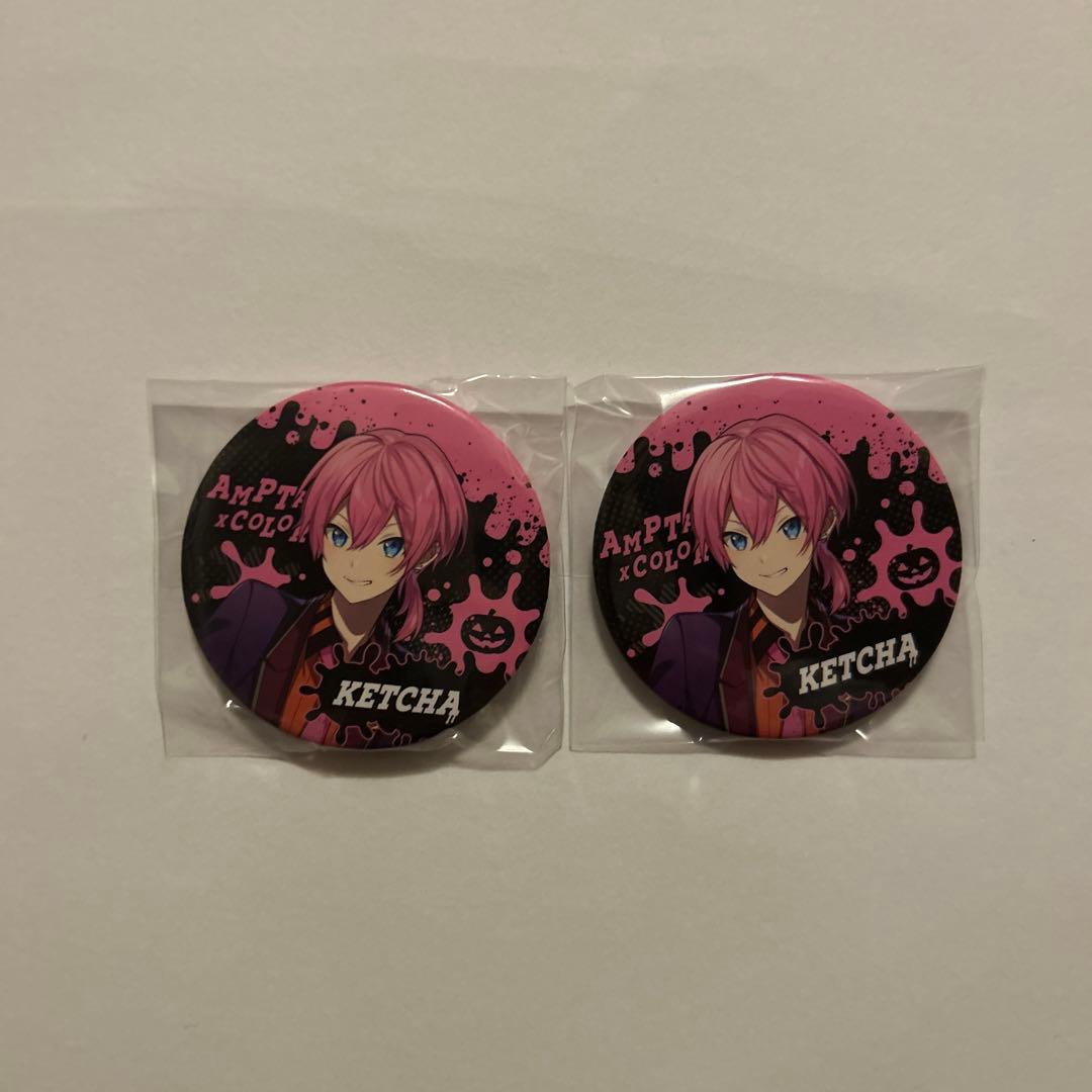 amptak けちゃ 缶バッジ まとめ売り 13点