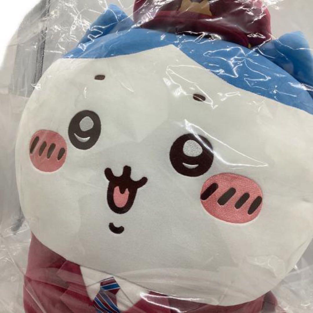 受注生産限定「ちいかわ×阪急電車」BIGぬいぐるみ ハチワレ　2月末まで