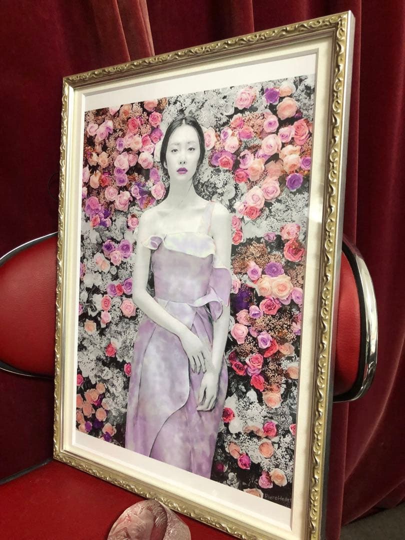 2024年100人100点絵画入賞 Piero Hearts 春