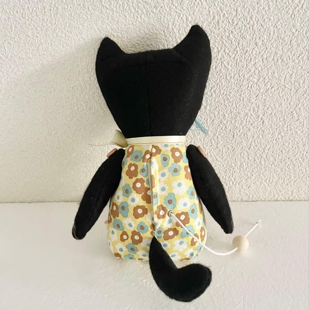 【レア】ナタリー・レテ限定商品 キラキラ星オルゴール人形　黒猫