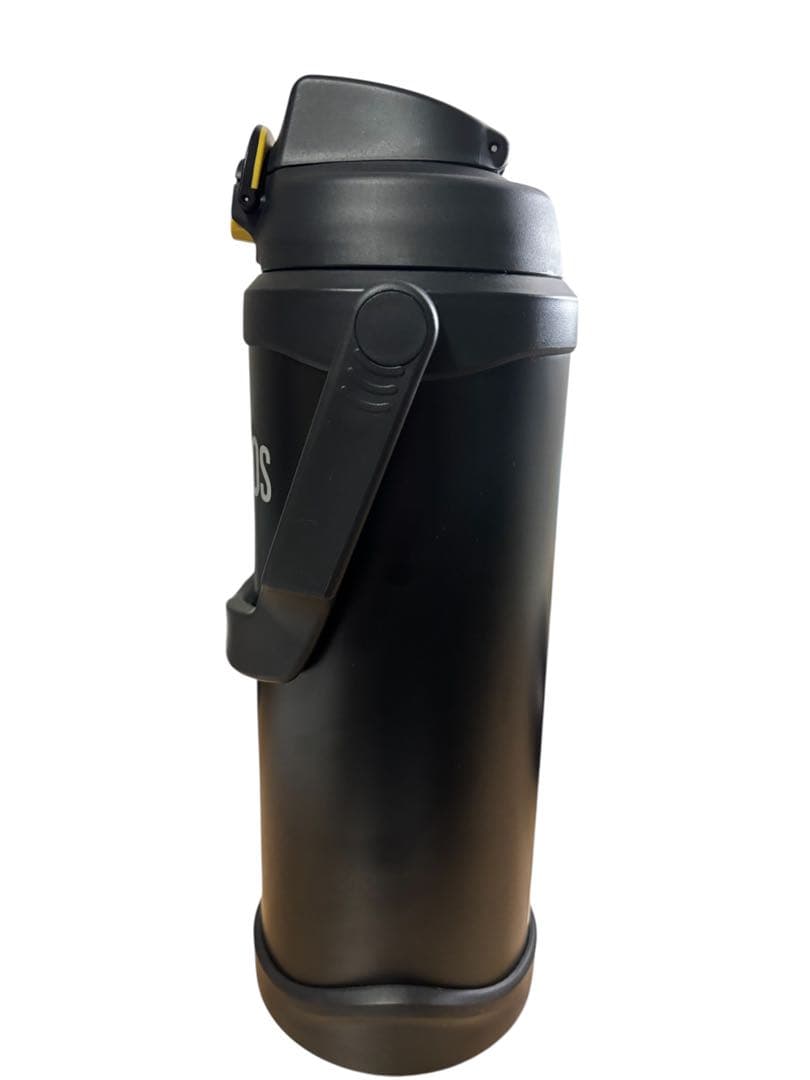 THERMOS ブラック ステンレス水筒 ハンドル付き