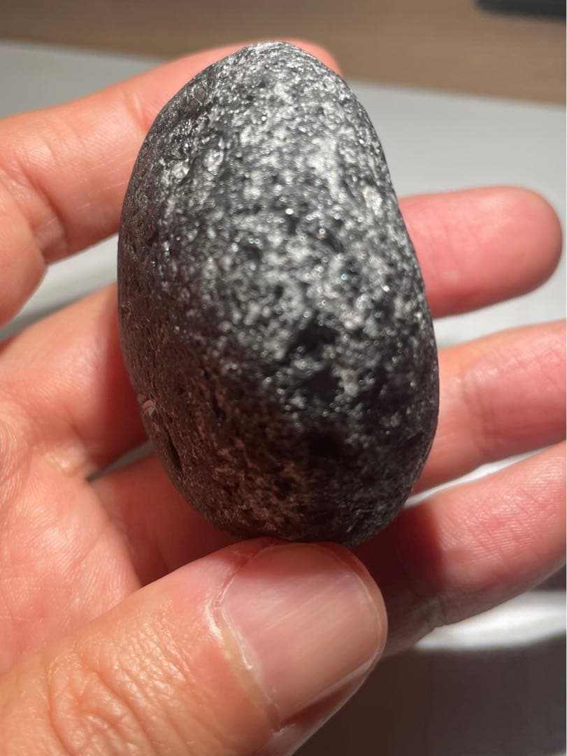 研磨品　十勝石玲瓏　ゴールデンマホガニーオブシディアン