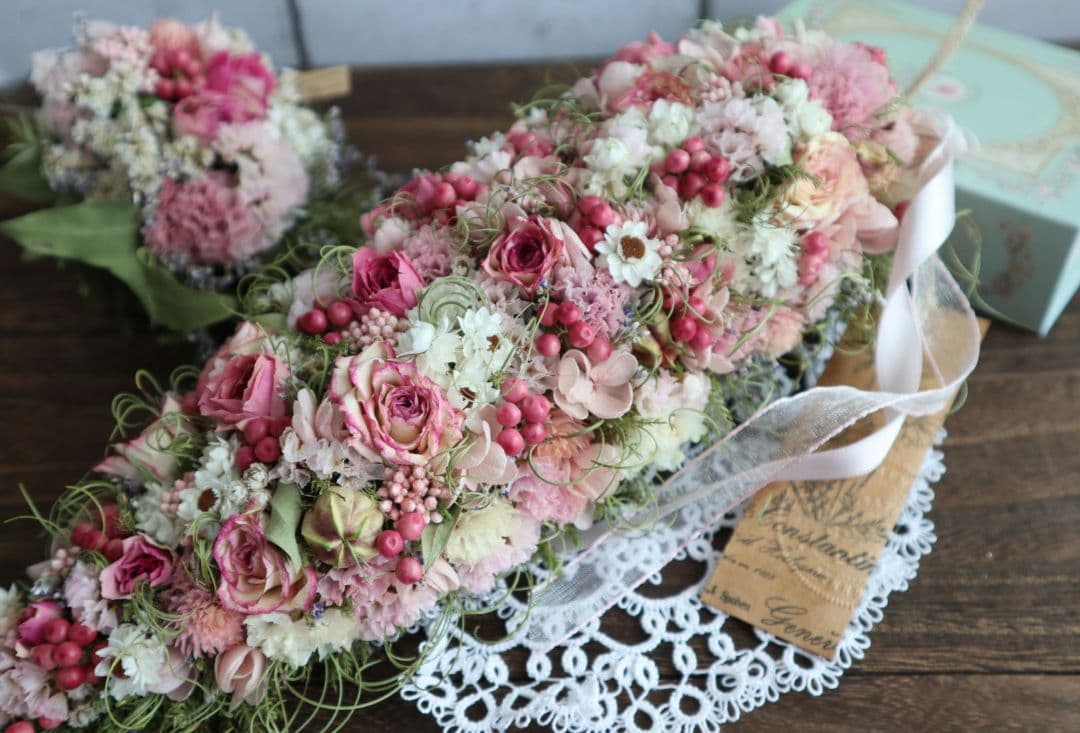 【ご確認用】ドライフラワーꕤ︎︎縦長ガーランド