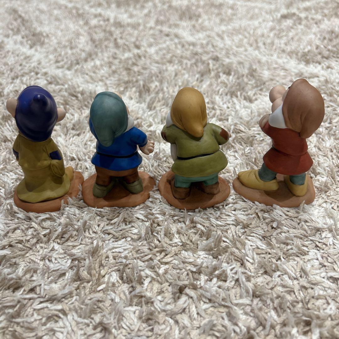 【希少】ディズニー　白雪姫と7人の小人　 Sankyo Shoji 置物　セット