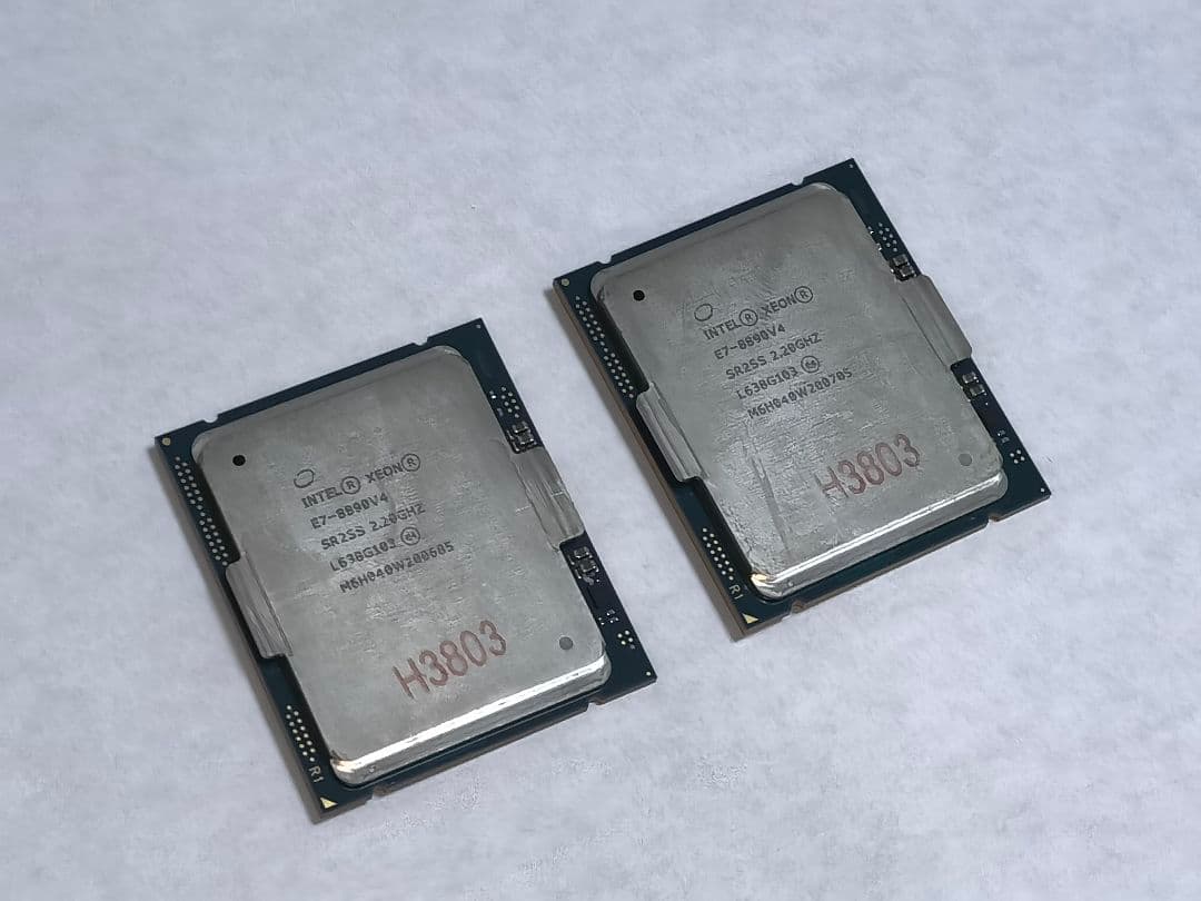 か*！様 Xeon E7-8890 v4 動作確認済み 2個