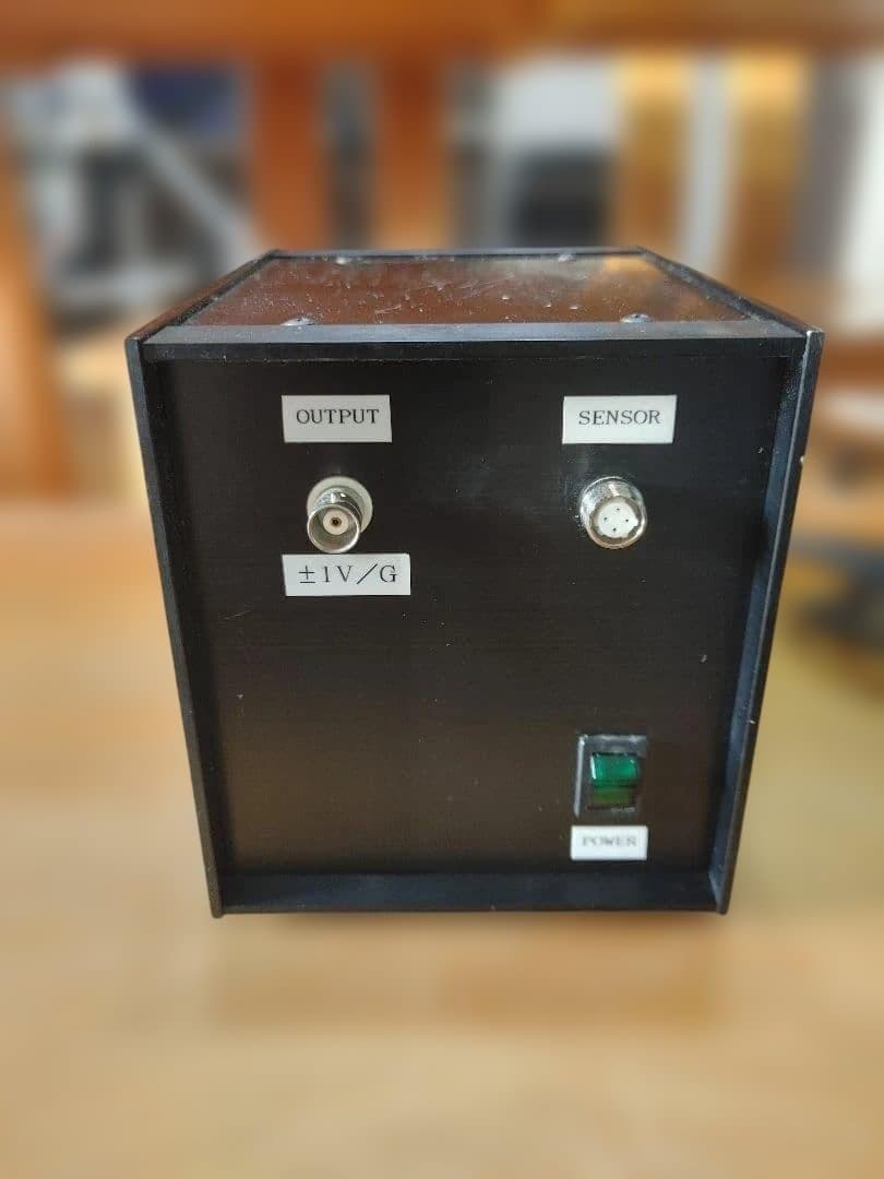 加速度センサー用アンプ 信号変換器（±1V/G出力）②