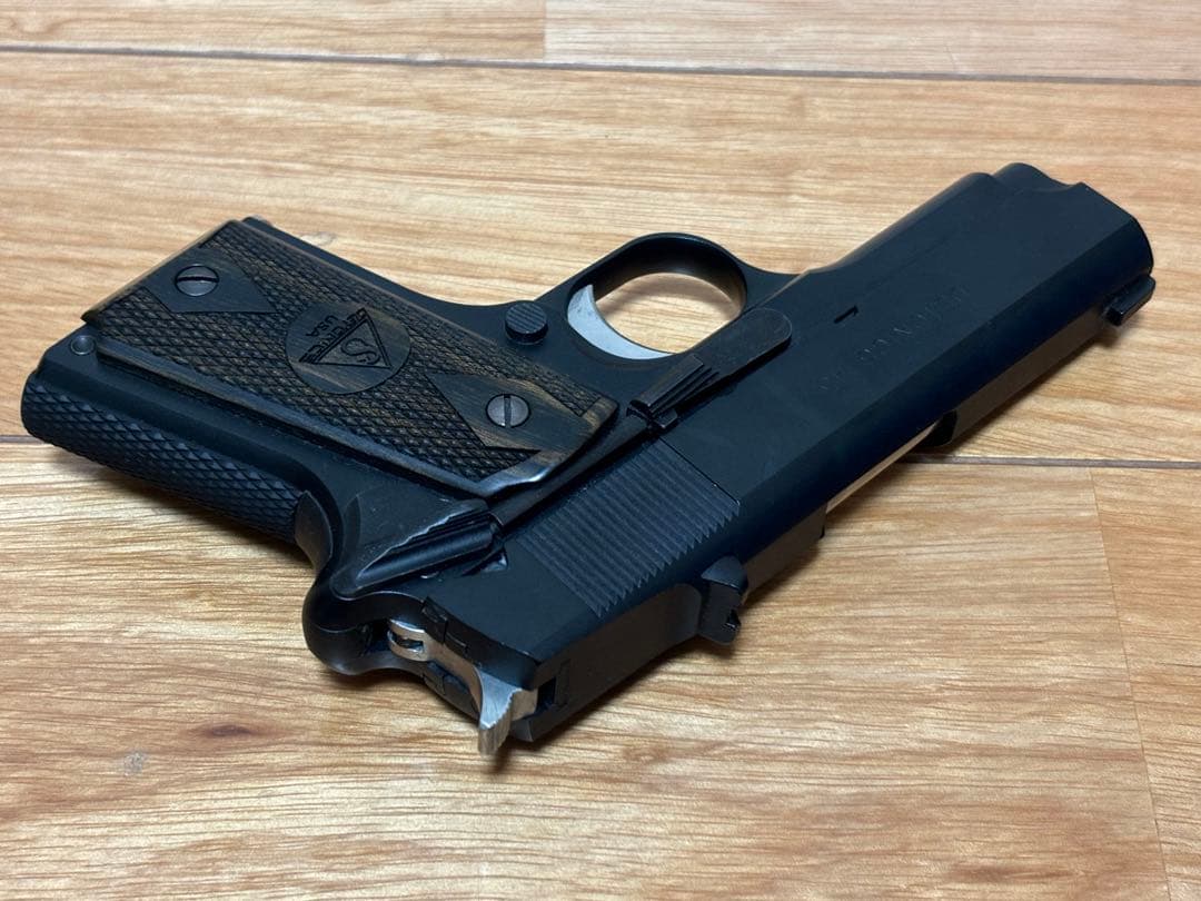 東京マルイ DETONICS.45 別売木製グリップ換装 ASGK刻印有り