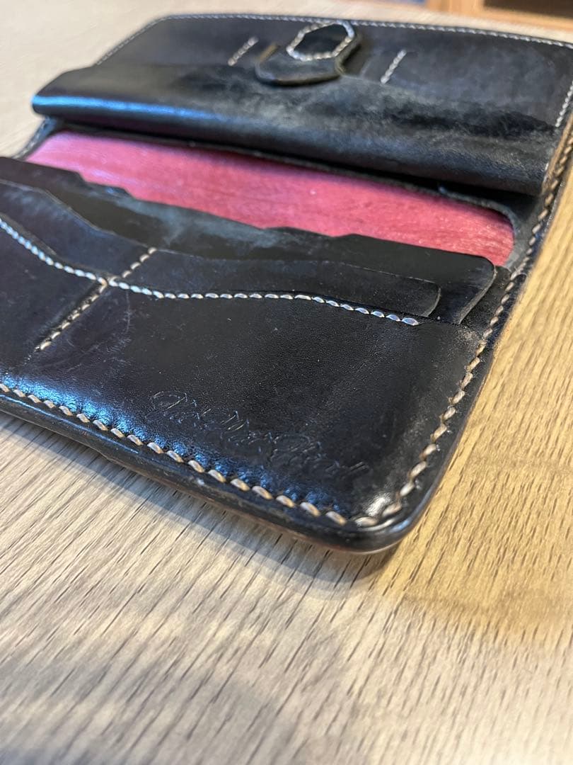 THE FLAT HEAD長財布 フラットヘッド　シルバーコンチョ付き