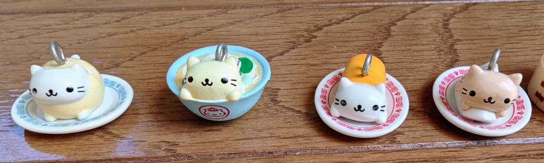 平成レトロ！にゃんこ茶屋 にゃんこカフェ 等　マスコット 31点まとめ売り