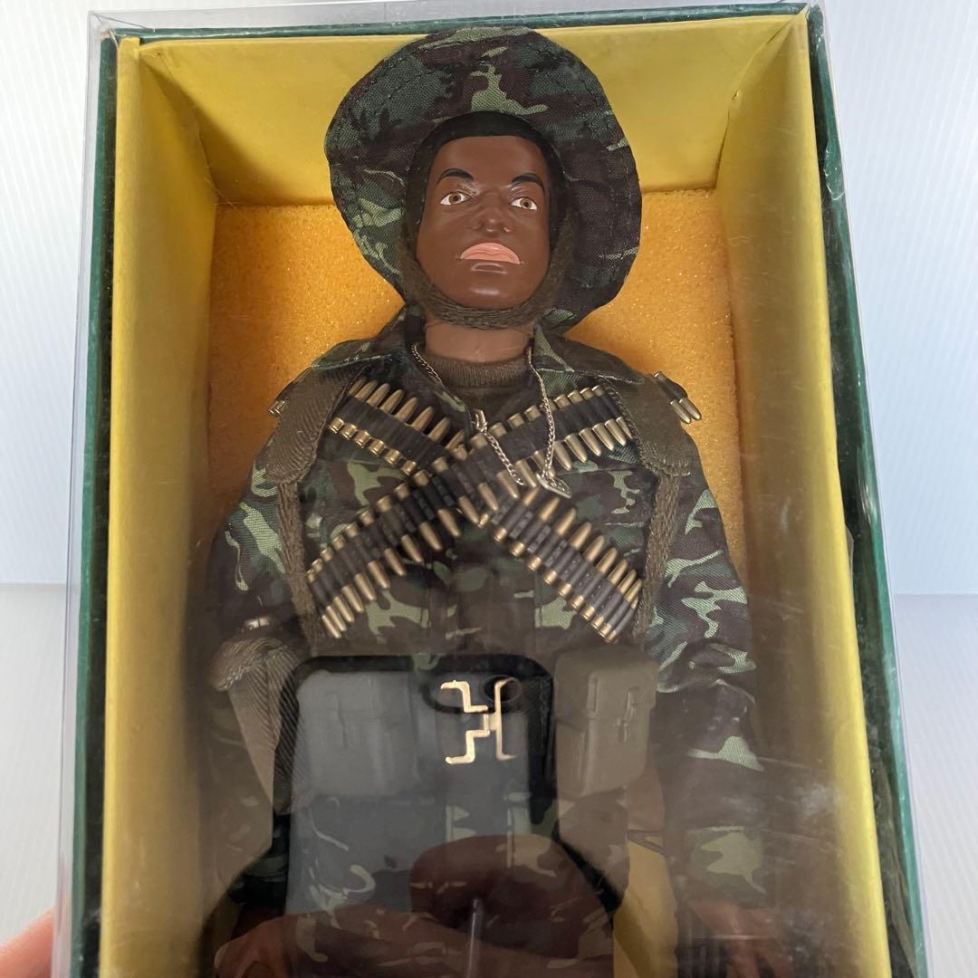 3F 【希少】1/6 ミリタリーフィギュア 重武装兵士 黒人モデル 弾帯