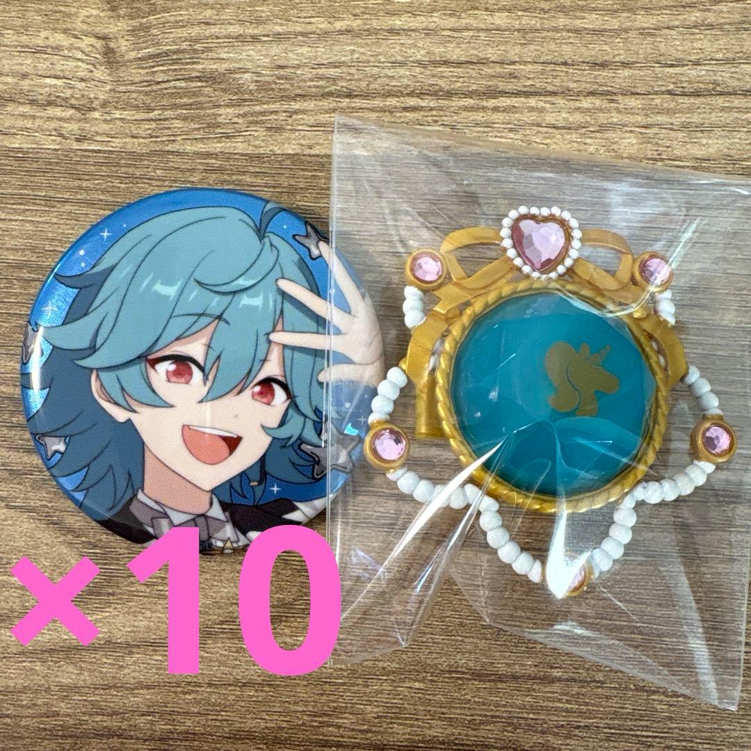 ライカ あんスタ スタライ 10th set E 缶バッジ 10個