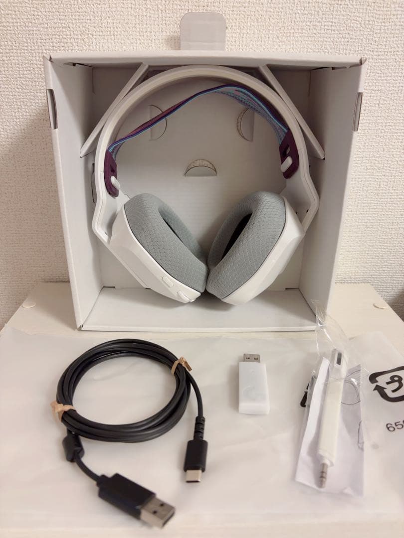G733 ゲーミングヘッドセット ロジクール ホワイト