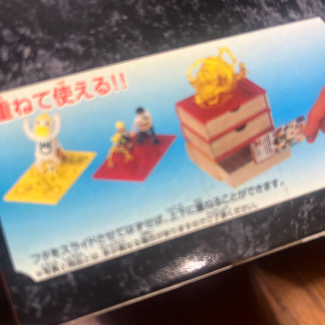 金色のガッシュベル　フィギュア付き本型ストックケース　全３種　　バンプレスト