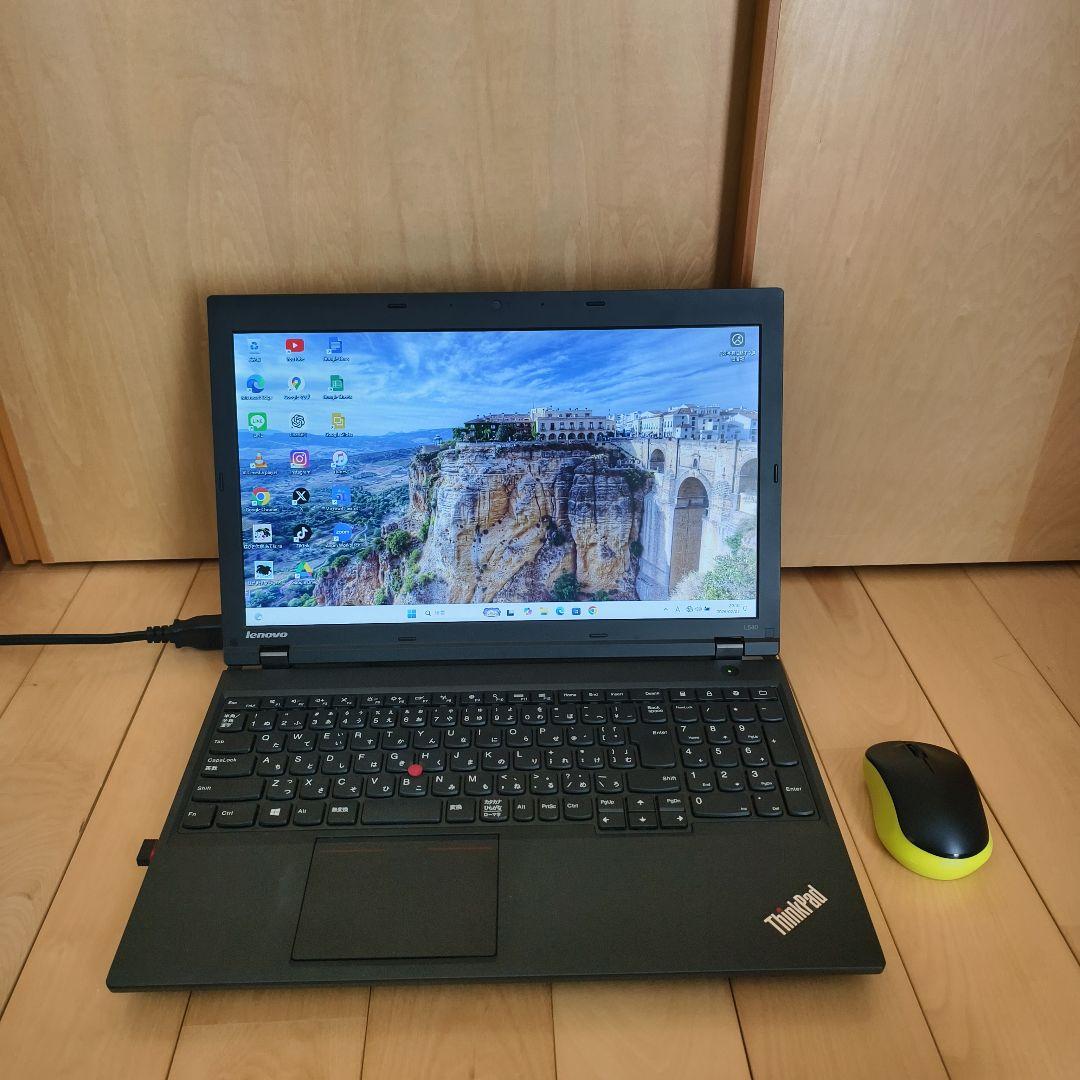 ✨ThinkPad✨最新Win11/爆速SSD/テンキー/無線マウス/Wi-Fi
