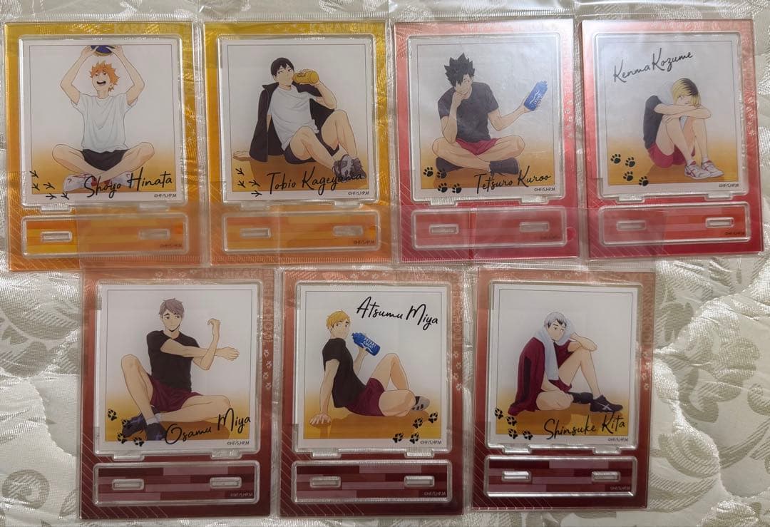 ハイキュー　休憩中　アクリルスタンド