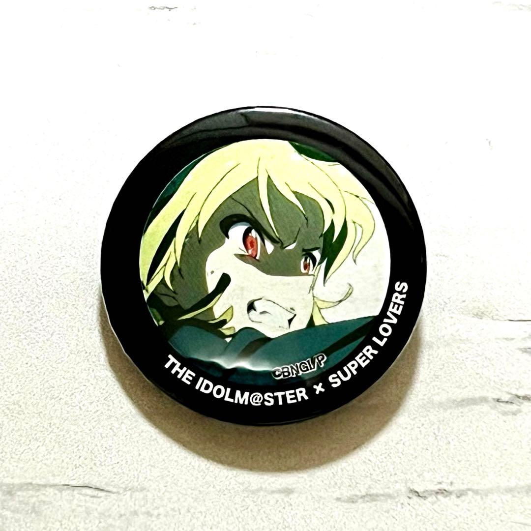 【新品】アイドルマスター × SUPER LOVERS パーカー (缶バッジ付)