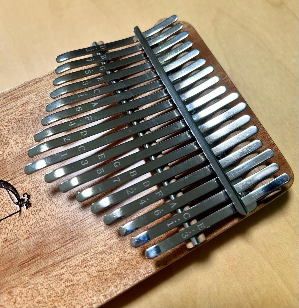 スミヤカ カリンバ 17キー C調 初心者セット オクメ材