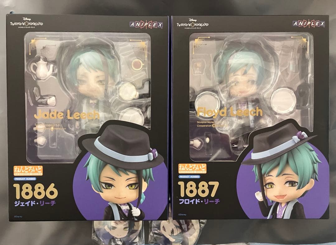 ツイステ　ねんどろいど　ジェイド　フロイド　セット