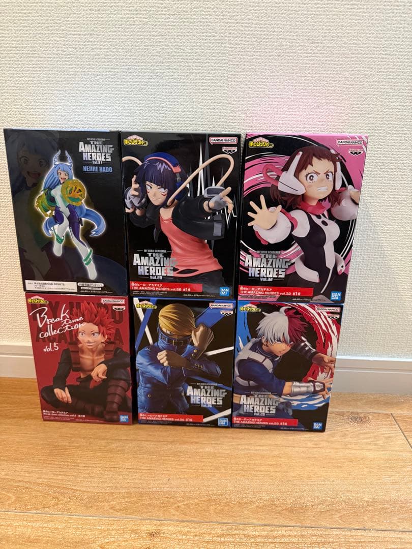 僕のヒーローアカデミア THE AMAZING HEROES フィギュアセット