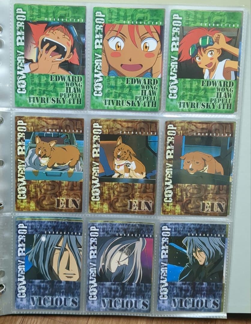 カウボーイビバップ　 カードダス マスターズ ノーマルコンプ 初版 SP2、3